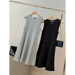 针织无袖 国外商场160 连衣裙U024 就一批 捡漏