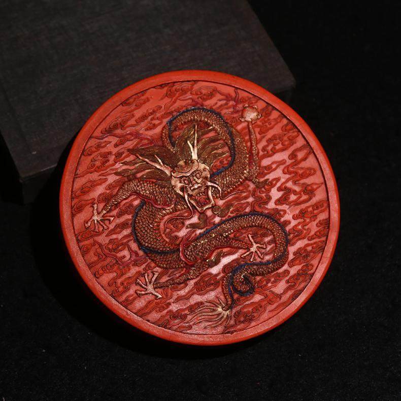 原矿老朱砂墨 龙 大型工艺收藏国画抄经礼品墨条墨锭墨块摆件徽墨