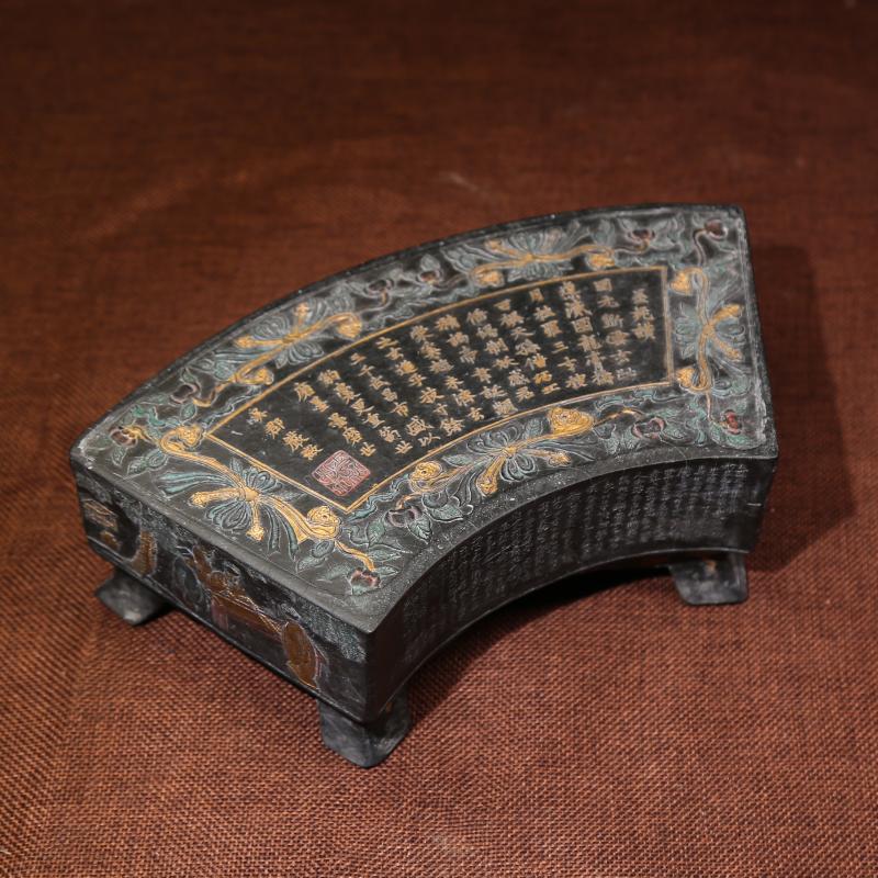 老字号程君房徽墨 东坡墨桌 古法四十八两古法油烟大墨条老墨陈墨文房四宝工艺收藏馈赠佳品墨条墨锭墨块成人