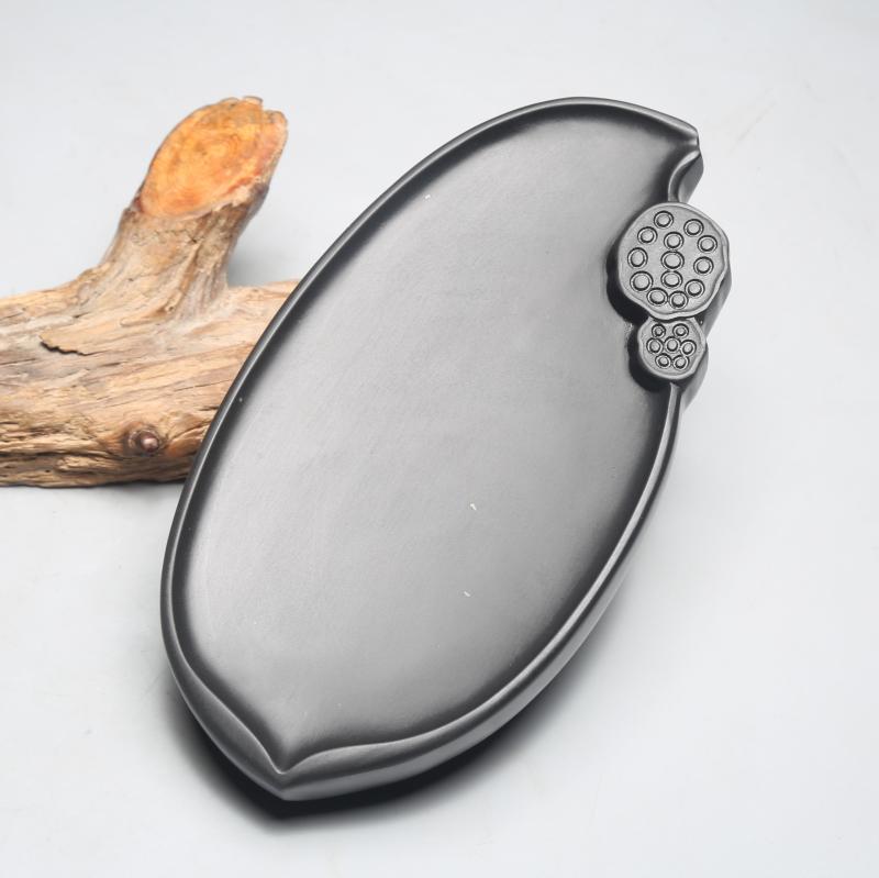 老坑歙砚素砚文房四宝砚台小楷