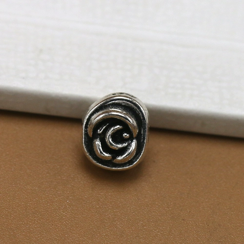 Аксессуар, металлические аксессуары, двусторонние плетеные бусины ручной работы