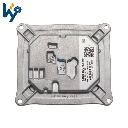 全新A2218706389前LED灯驱动适用于奔驰S级W221 C216汽车灯控制器