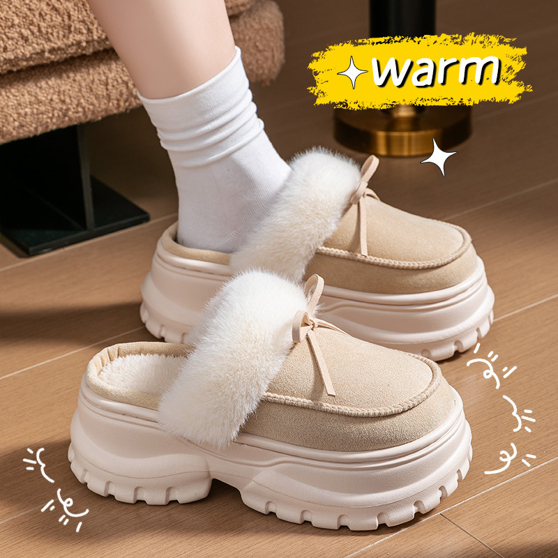 棉拖鞋女秋冬季室内外穿爆款结
