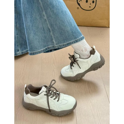 赵露思同款厚底德训鞋登山鞋女