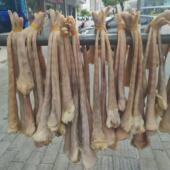 咸猪尾巴安徽特产自制风干黑毛土猪尾巴腊味长猪尾猪头肉腊肉腊味