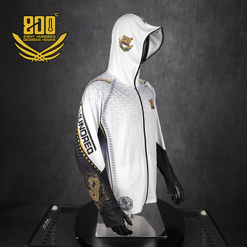 800度提花冰丝黑武士款防晒服