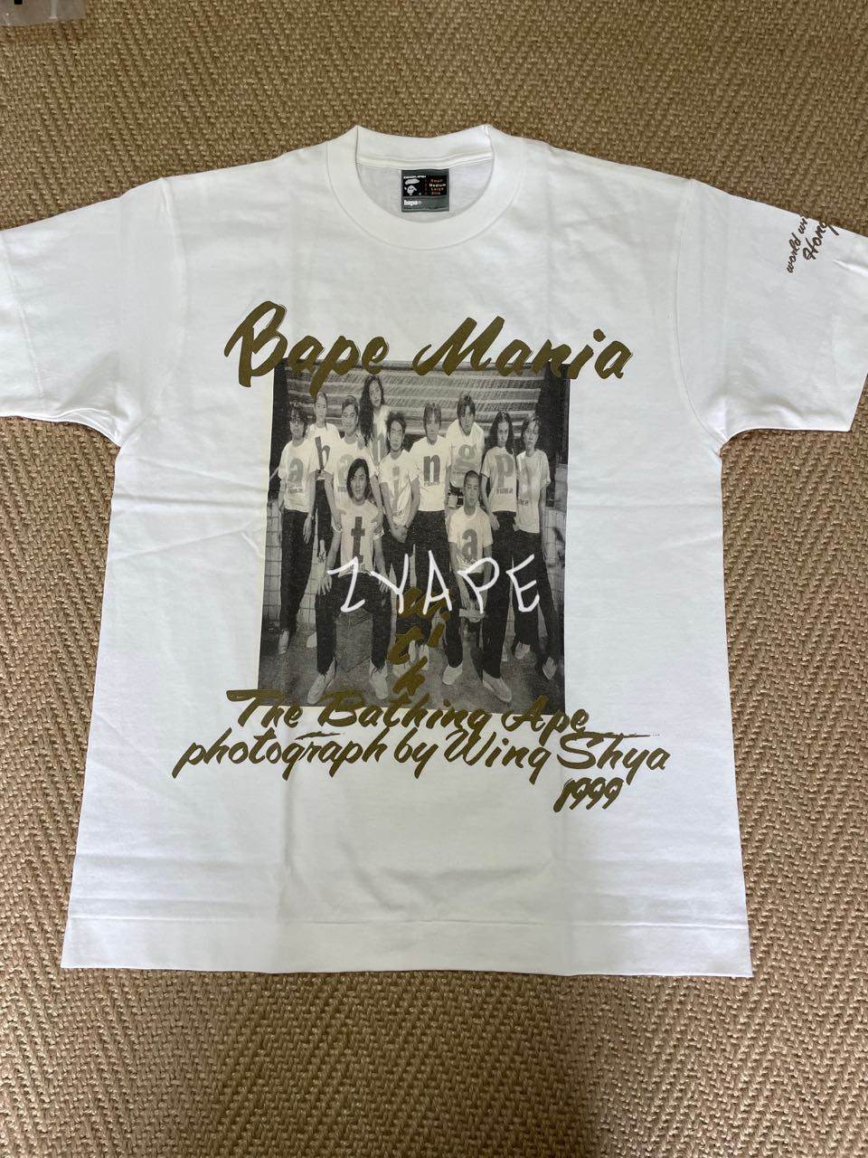 BAPE1999香港开业限定短袖T恤