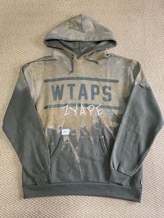 WTAPS DESIGN HOODED TEAM/SWEATSHIRT.COPO 撞色卫衣帽衫