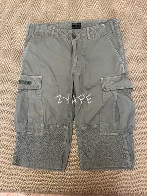 WTAPS 13SS JUNGLE CHOPPED 蜡染水洗做旧短裤七分裤
