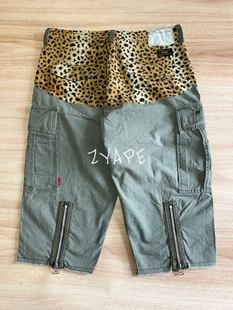 CHOPPED LEOPARD RIPSTOP WTAPS 水洗豹纹七分裤 JUNGLE