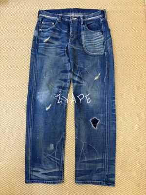 Neighborhood 05 linghtning nbhd闪电水洗破坏牛仔裤