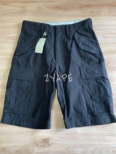 DESCENDANT D-65M/SATIN SHORTS 17SS 多口袋 宽松工装短裤