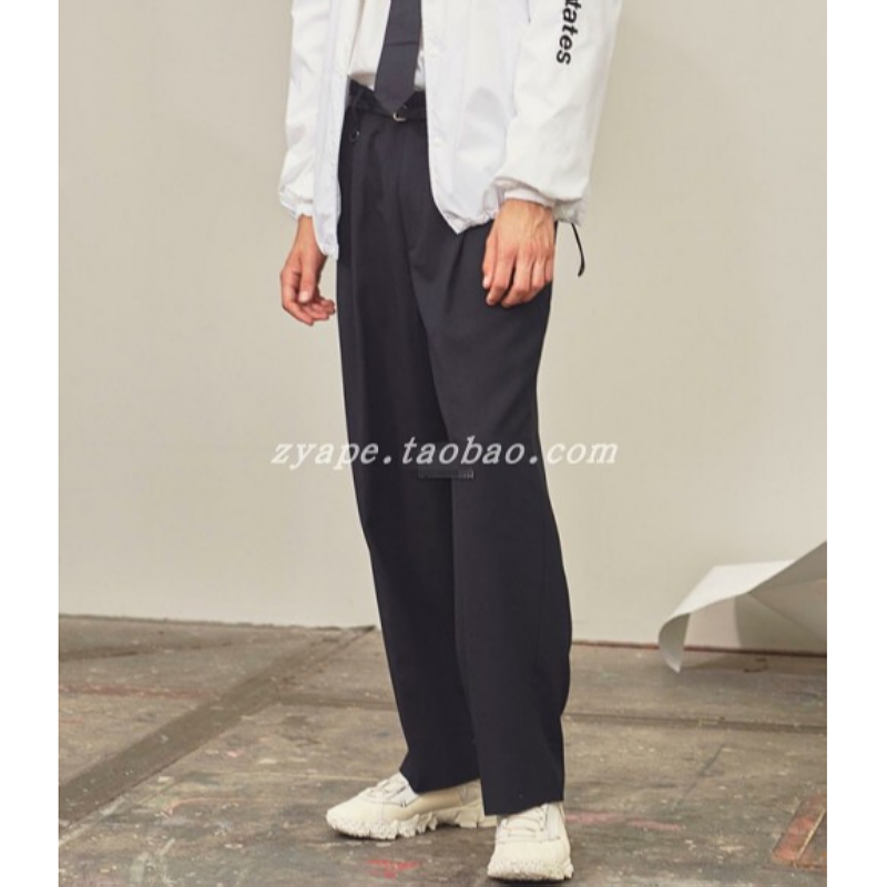 Monkey Time 18AW 垂坠感宽松休闲长裤