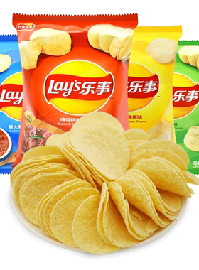 乐事无限薯片40g*24罐装充饥夜宵