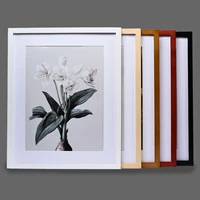 Khung tranh đơn giản khung nhà sơn album trẻ em quà tặng kỳ nghỉ retro khung gỗ bàn phòng ngủ 裱 thư pháp - Kính kính cận