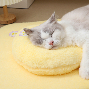 通用睡觉用地垫冬天睡觉专用保暖布偶小奶猫睡垫可拆洗 猫垫子四季