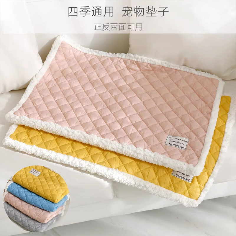狗毛毯狗被子四季通用小狗睡觉冬季保暖双面用白边马尔济斯雪纳瑞,宠物/宠物食品及用品,猫狗垫子,淘宝优惠券,粉丝福利购,淘宝优惠卷