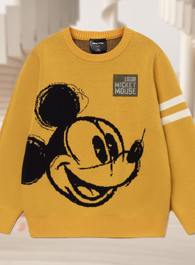 |李宁联名童装编织衫男小童新款宽松冬运动服YMBR003