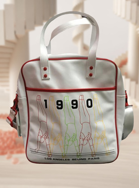 中国李宁男女通用包斜挂包手拎包时装周走秀款潮流时尚ABDN194