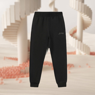 加绒保暖休闲百搭收口显瘦卫AKLR678 新款 李宁女子运动裤 冬季