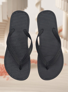 李宁正品拖鞋女鞋新款LN Floper轻便情侣款人字拖凉鞋女士AGAP002