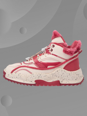 Lining/李宁正品男女大童时尚休闲透气耐磨圆头中帮运动鞋YKCR190