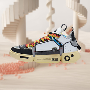 一体织联名鞋 李宁休闲鞋 Remake韦德面包鞋 悟道2ACE AGWR019 男鞋