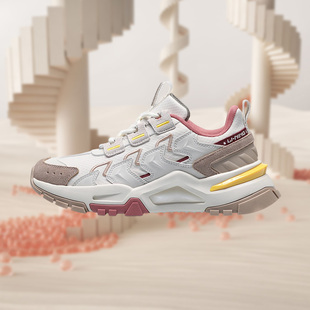 男鞋 AGCQ384 李寧正品 經典 復古潮流休閑運動鞋 老爹鞋 時尚 新款 女鞋