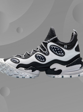 李宁COUNTERFLOW源MONSTER EYE瞳透气时尚潮流中帮男鞋AGLP135