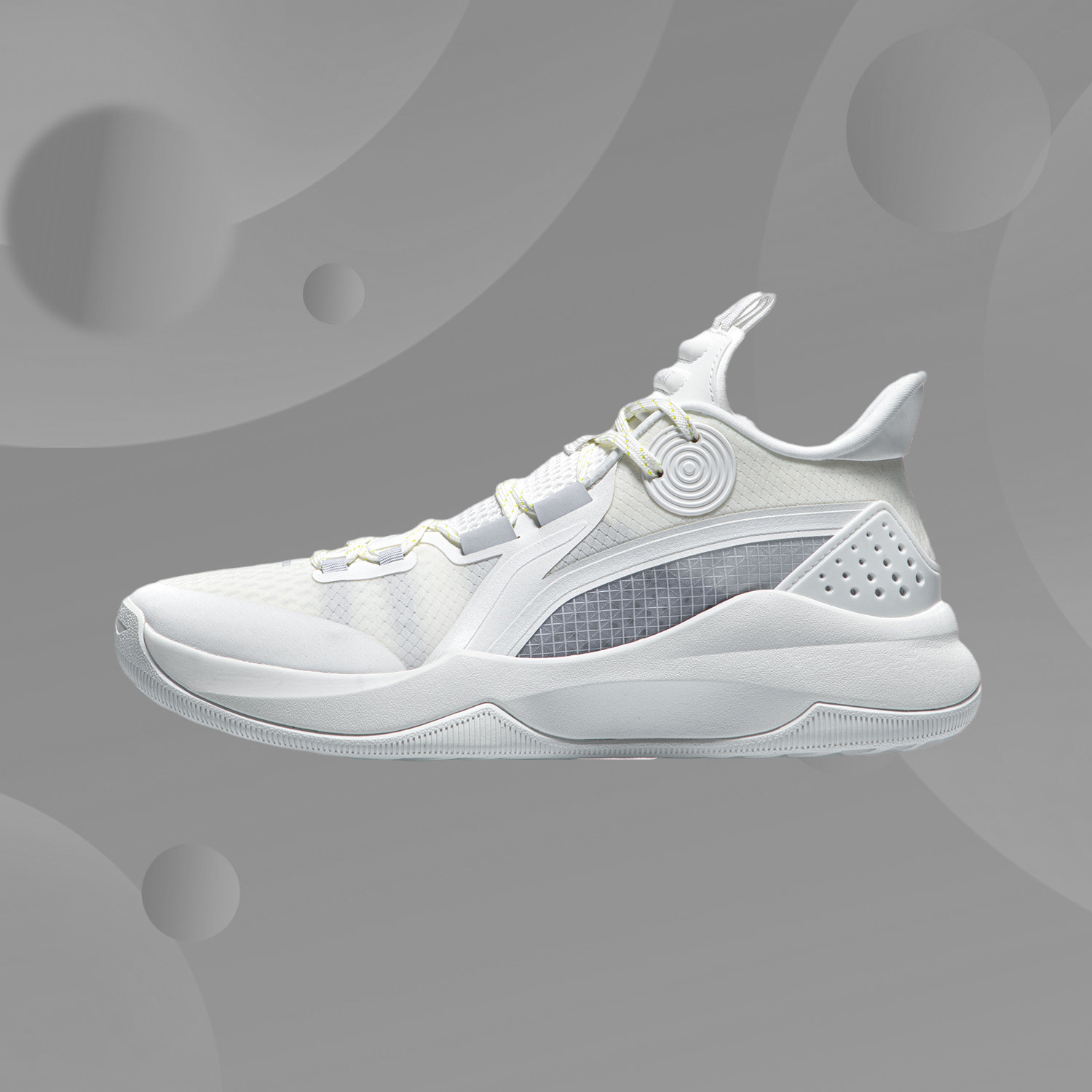 李宁正品春季新款男子减震回弹透气舒适实战低帮篮球鞋ABPR02