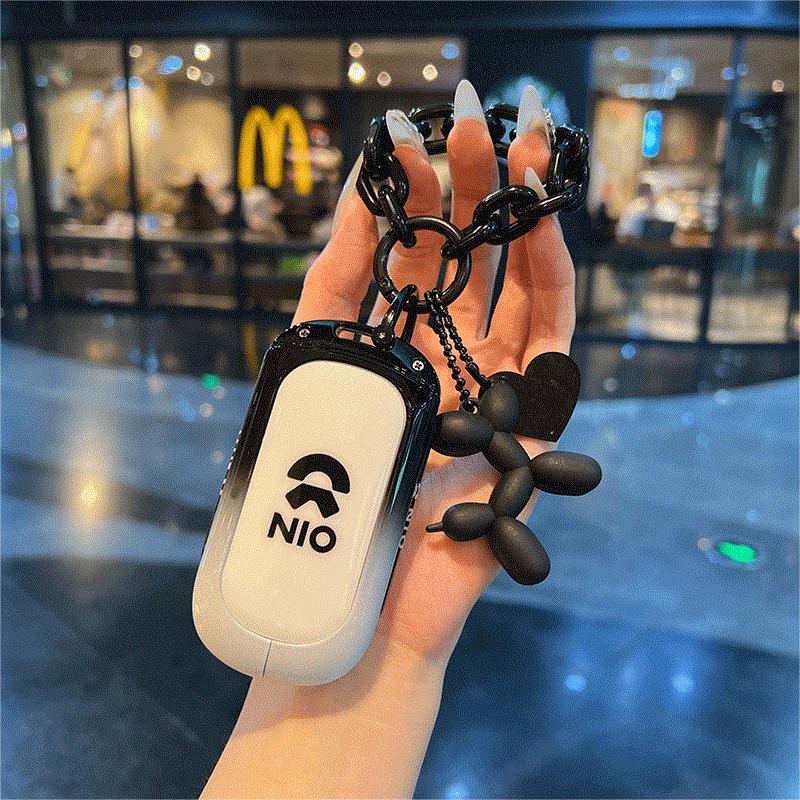 适用25款蔚来ET9钥匙套未来新款et9新能源签名版金属高级汽车壳扣