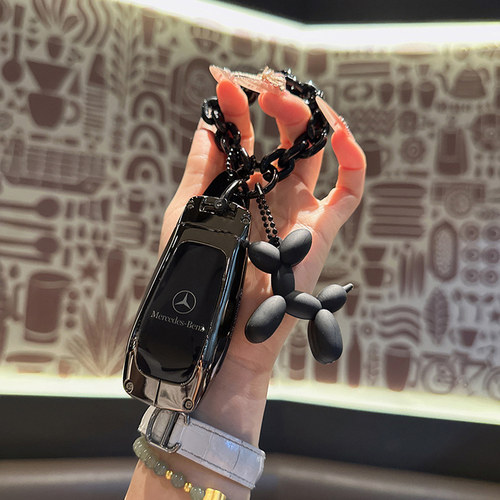 适用奔驰钥匙套新e级c级e300包c260l壳a200l汽车glb/glc/gle350