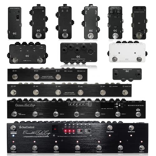 One Control单块效果器线路选择控制器AB盒LOOP跳线盒buffer