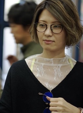 日本YELLOWS PLUS男女款文艺复古眼镜框纯钛进口板材搭配个性潮流