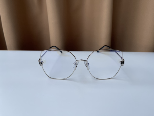 猎豹系列CT0417男女多边形素颜街拍近视配镜超轻眼镜框57-16大框