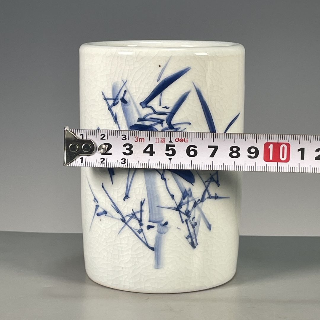 景德镇陶瓷笔筒仿古瓷仿古玩瓷器收藏笔筒家居装饰文房摆件