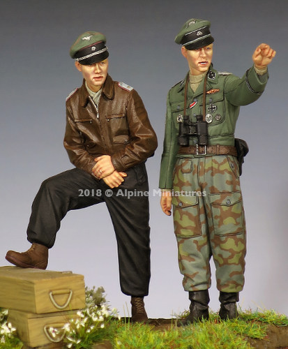 现货 Alpine 35255 Officers 44-45 Set 1/35
