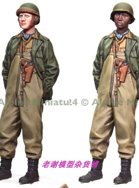 现货 Alpine Miniatures 35318 US Tank Crew 761st TB #1
