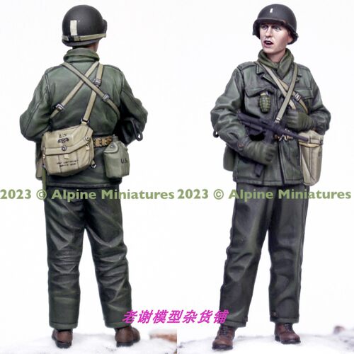 现货 Alpine Miniatures 35312 US Infantry M3 Grease Gun