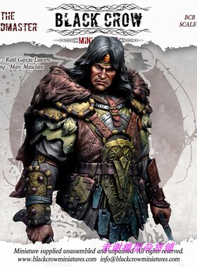 Black Crow Miniatures THE SWORDMASTER 1/10 Bust