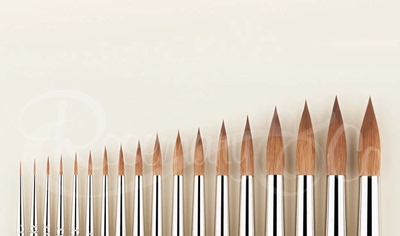 现货Rosemary&Co貂毛画笔