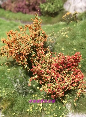现货 Mininatur Shrubs Assortment Green 252-15 植物 草簇 场景