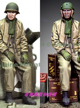 现货 Alpine Miniatures 35319 US Tank Crew 761st TB #2