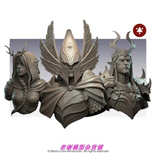 Miniatures BUST 现货 Crow HEROES Black ELVEN