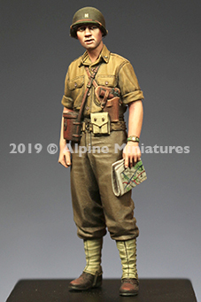 现货 Alpine Miniatures 35269 US Tank Officer Summer 1/35