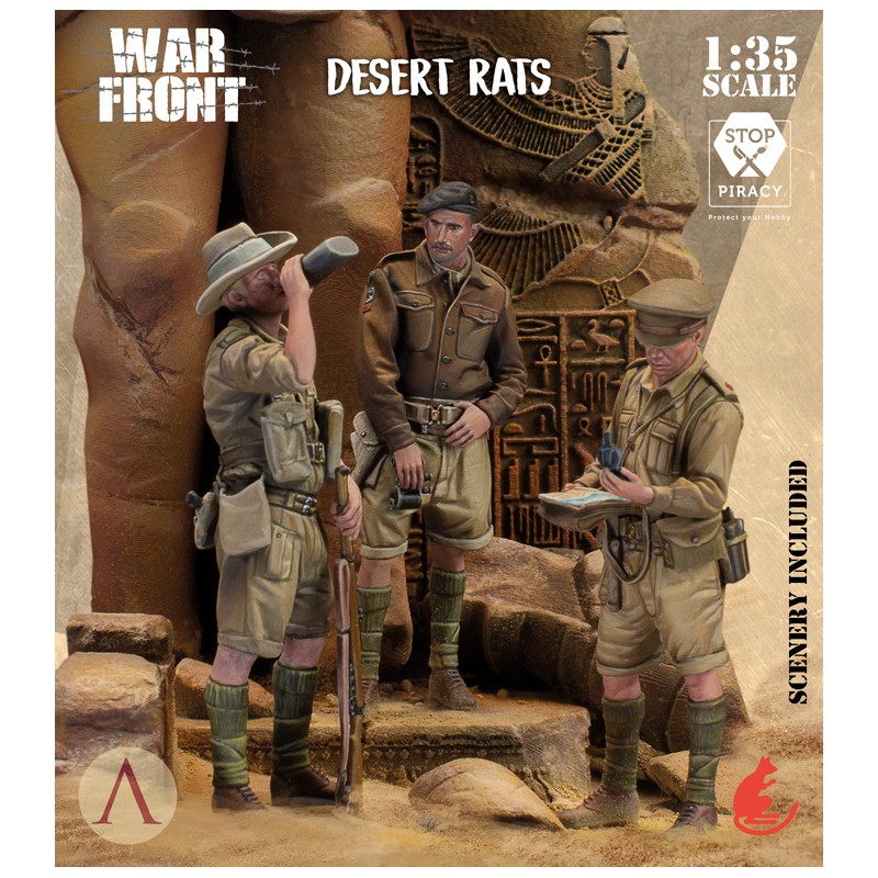 Scale75 Miniatures DESERT RATS 1/35 含场景