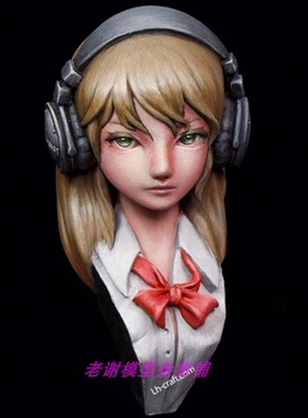 现货 LH Craft Hebime Taruko Bust 左手工房 微缩模型 人像 白模