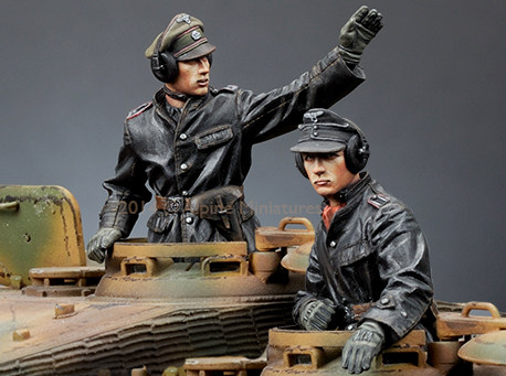 现货 Alpine Miniatures 35174 SS Panzer Commander Set 1/35