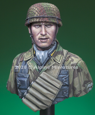 现货 Alpine B004 6  Fallschirmjager Regiment Bust