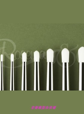 现货 Rosemary SERIES 501 STUBBY ROUND 战锤 干扫画笔 硬毛圆头